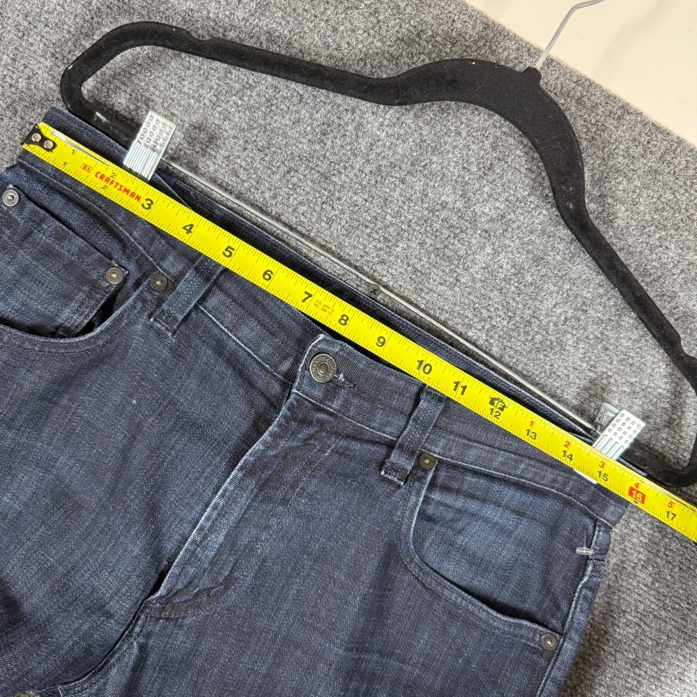 Citizens of Humanity Core Dark Wash Blue Jeans Stretch Denim Mens Size 32x32 - Picture 6 of 11